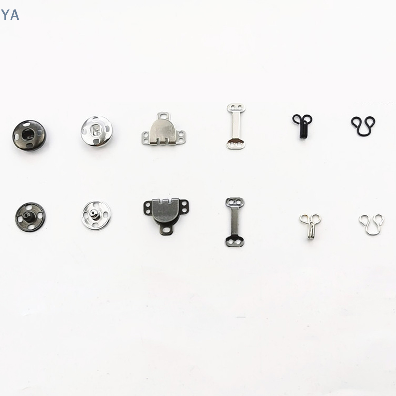 Snap Fastener Set - [YA]Sewing Hooks And Eyes Set Sew-on