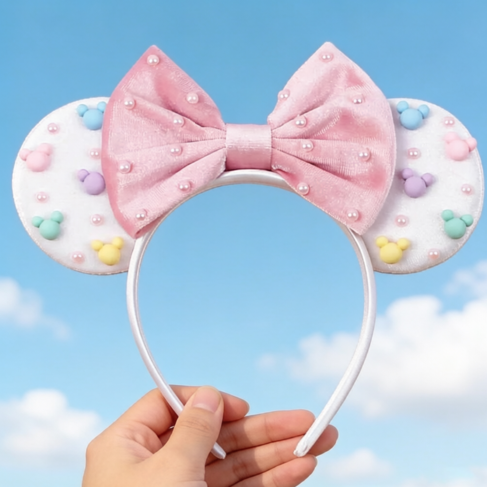 Cosplay Prop Bow - Chic Boutique Pearls 3.3 