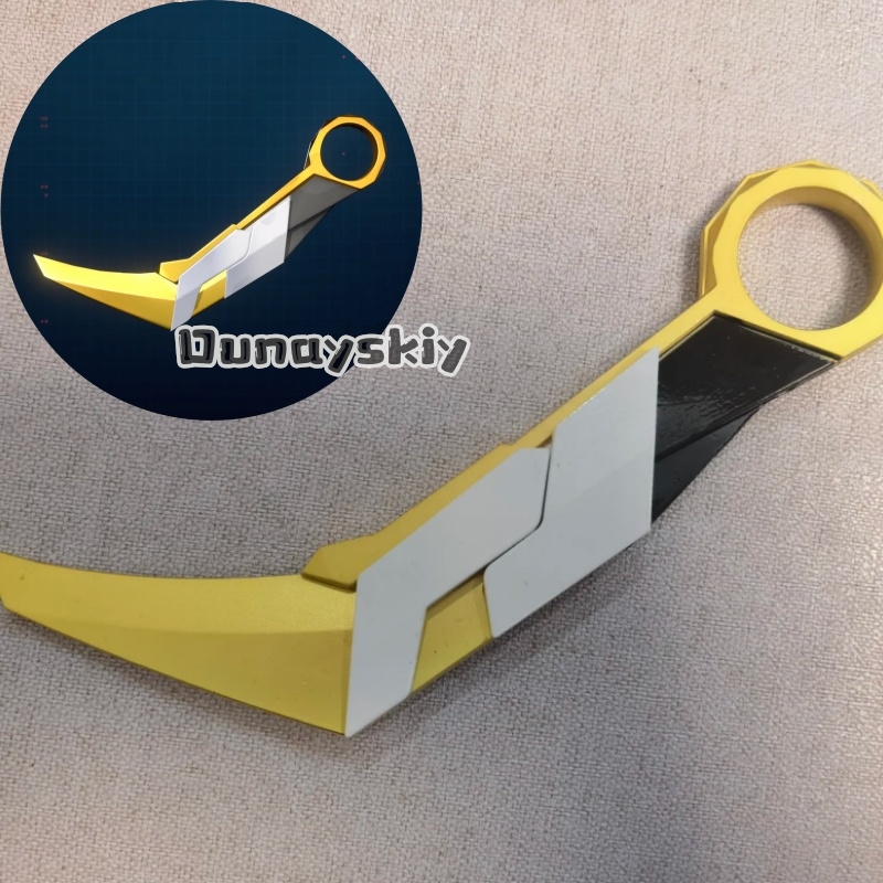 Cosplay Prop Designer - LWW*18 Purple Gold Claw Blade Cosplay