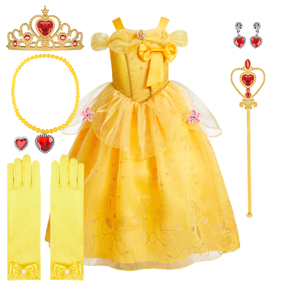 Cosplay Prop Bow - Girls Belle Dress Children Christmas Elegant