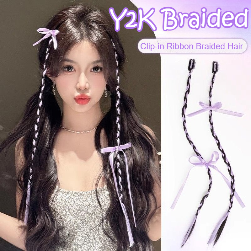Cosplay Prop Bow - 2/4PCS Ribbon Bow Boxing Braid for