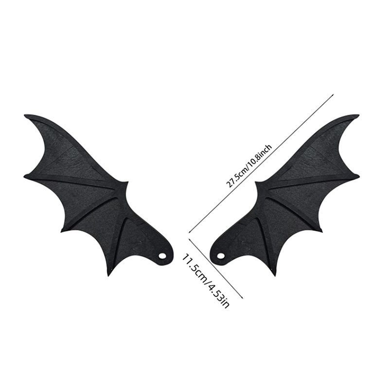 Cosplay Bat Prop - 2Pcs Bat Wing License Plate Frame