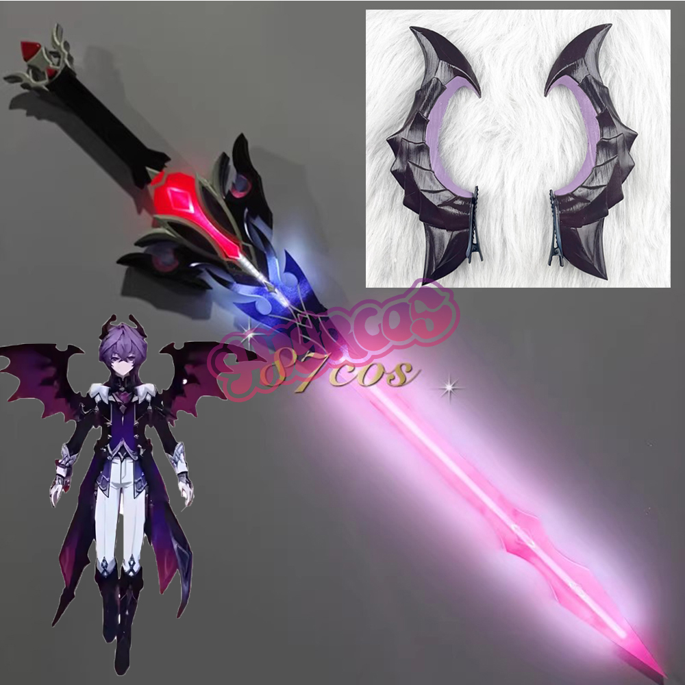 Cosplay Prop Dagger - 115CM Durin Sword Genshin Impact Luminous