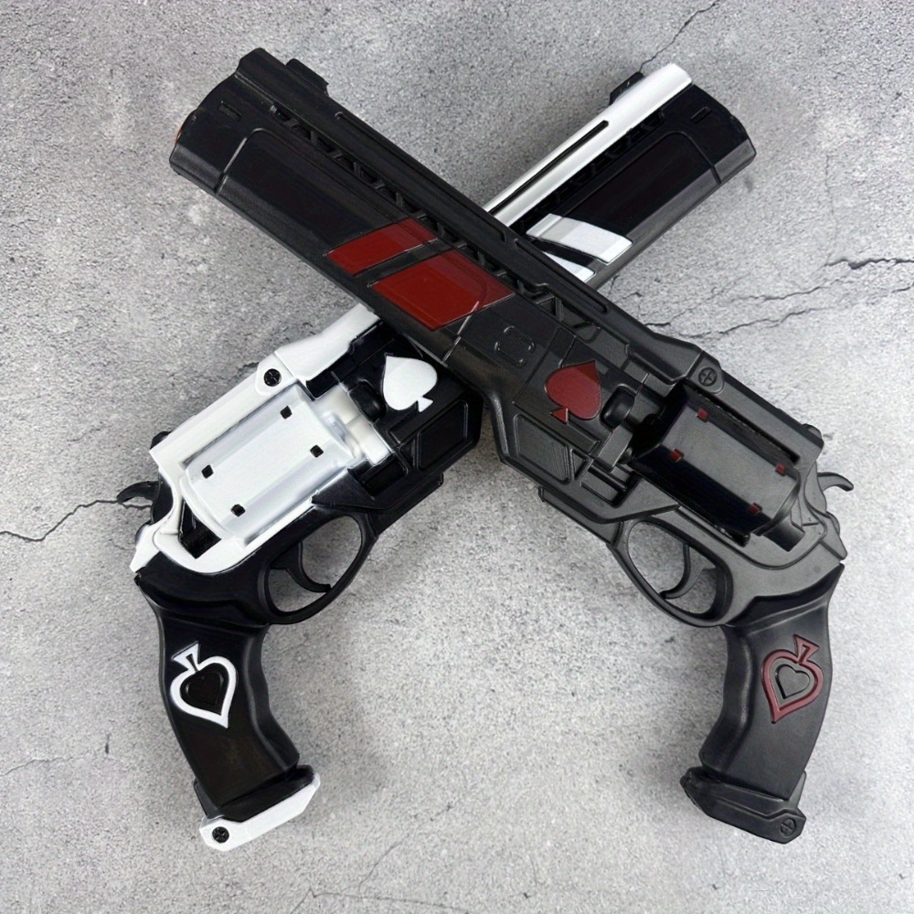Cosplay Prop Katana - 15inch PU Pistol Spades Gun Katana