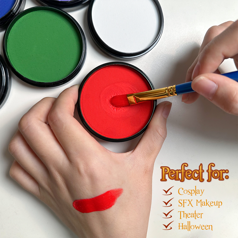 6 Colors Water Activated Face  - Cosplay Prop Paint recensione e prezzo