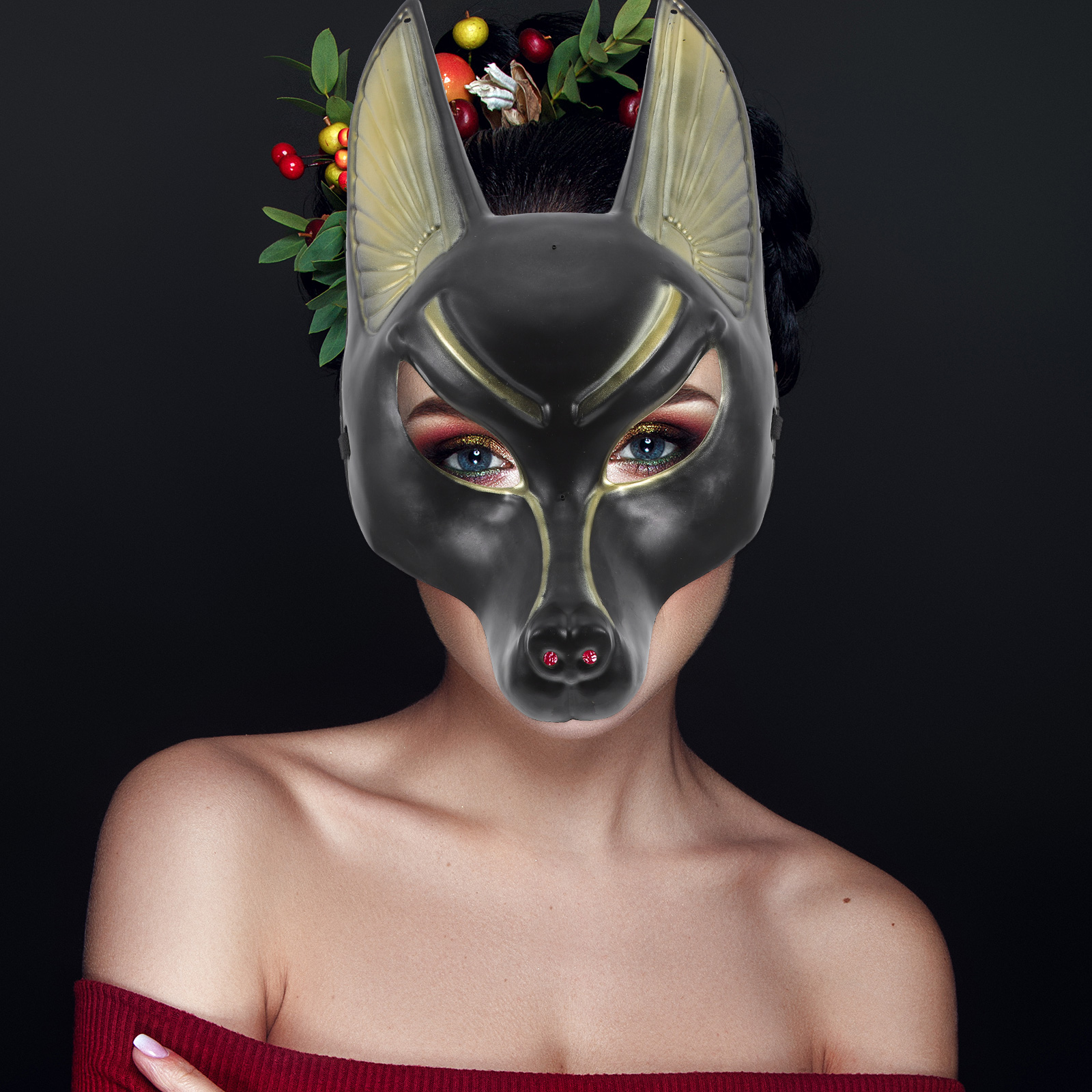 Halloween Mask Anubis Design C - Cosplay Prop Designer recensione e prezzo