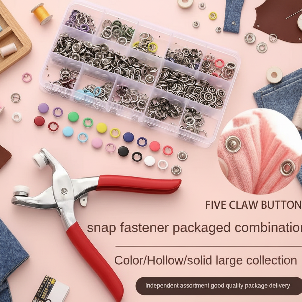 Hot 100pcs Metal Prong Snap Bu - Snap Fastener Set recensione e prezzo