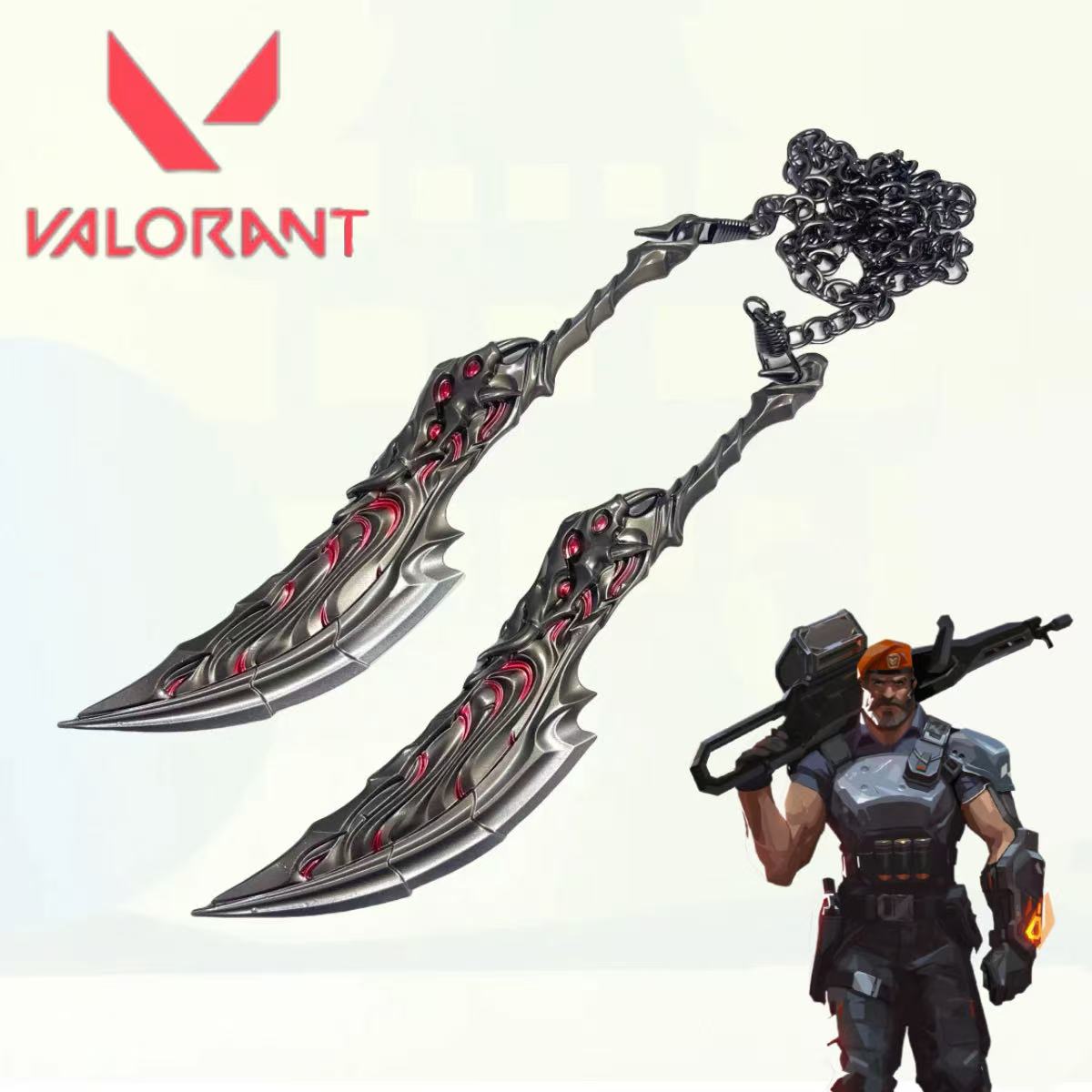 7.1inch Valorant Flame Metal K - Cosplay Flame Prop recensione e prezzo