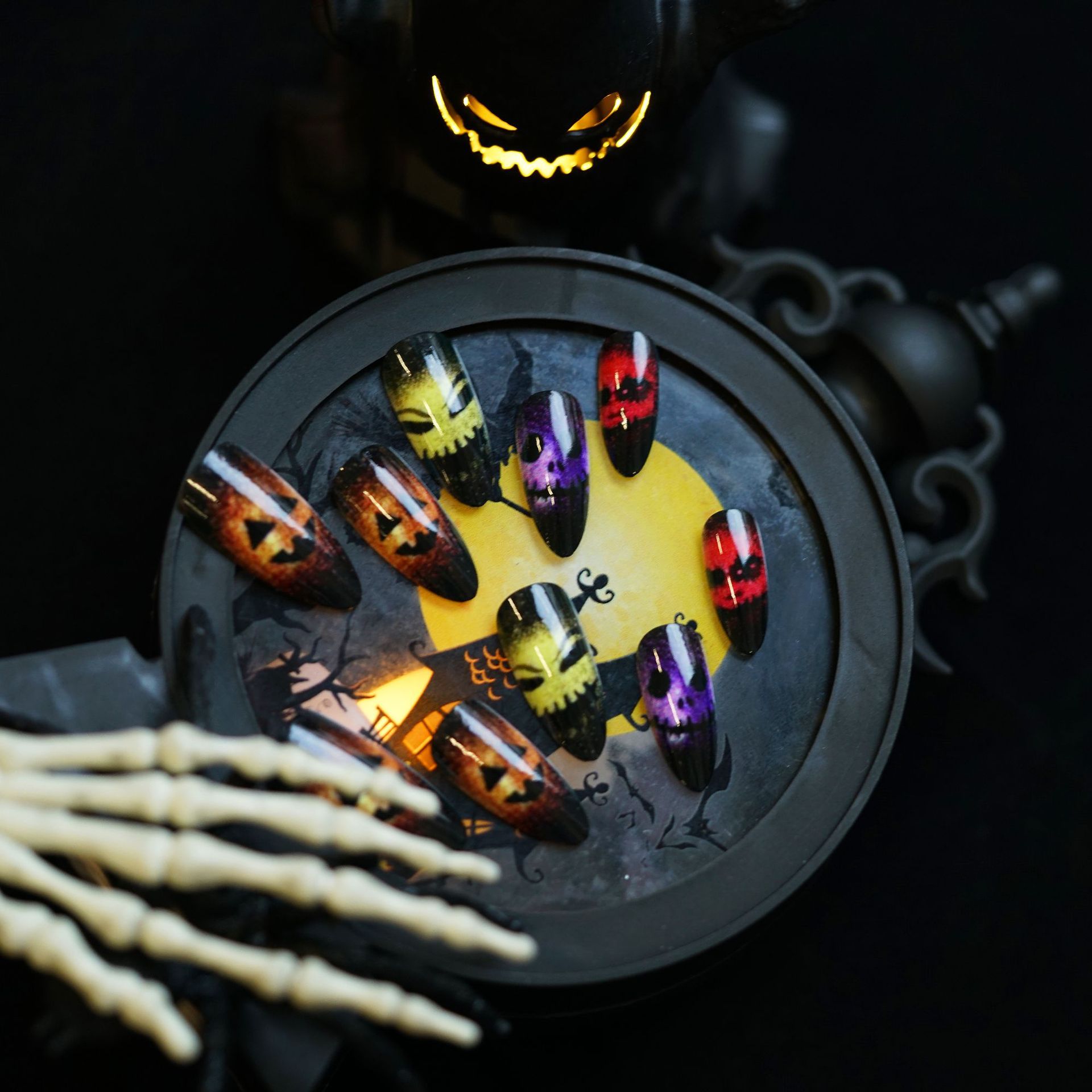 24pcs 2025 Halloween 3D Cat Ey - Cosplay Bat Prop recensione e prezzo