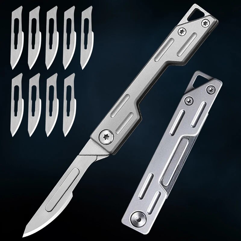 Folding Knife Stainless Steel  - Craft Knife Set recensione e prezzo