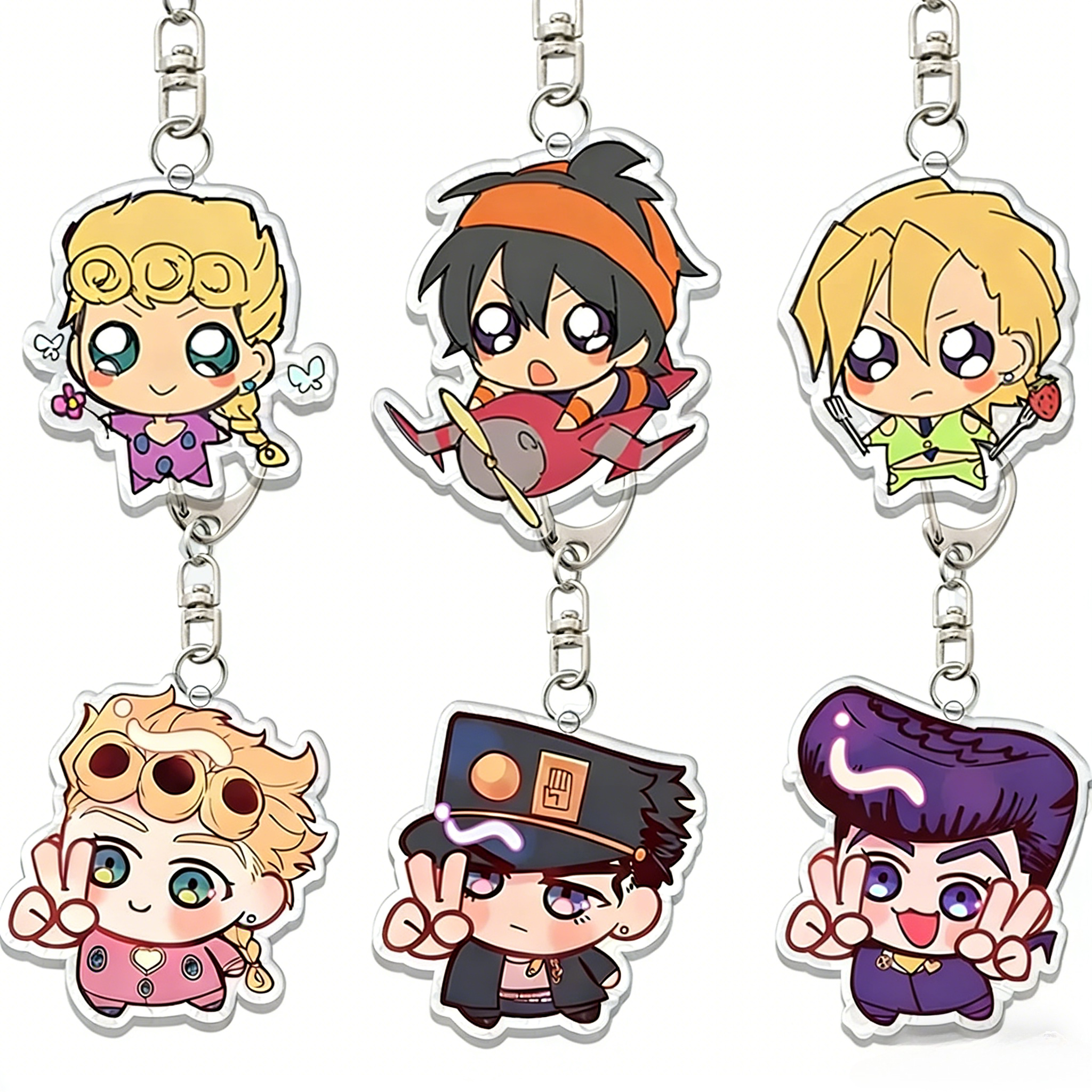 JoJo's Acrylic Keychain Bizarr - Acrylic Cosplay Prop recensione e prezzo