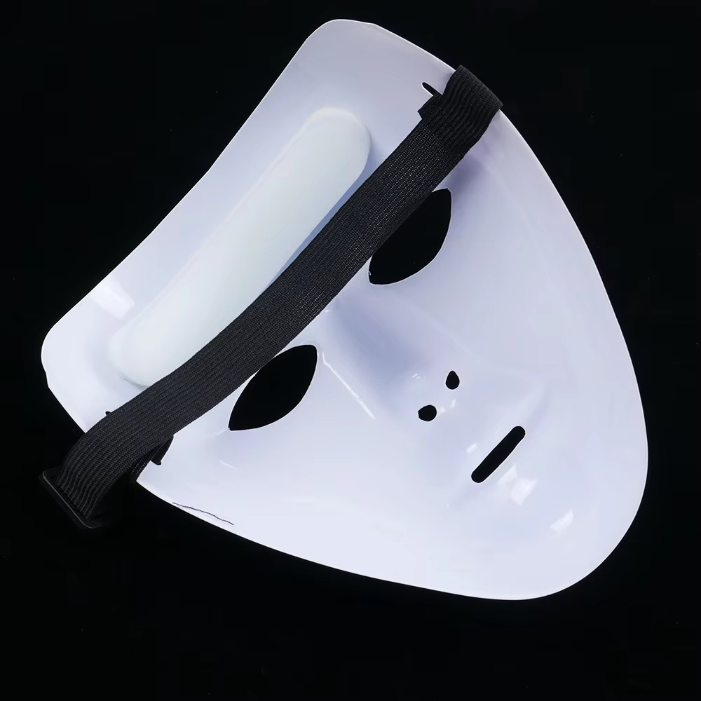 Halloween Pvc White Face Mask  - Cosplay Prop Paint recensione e prezzo