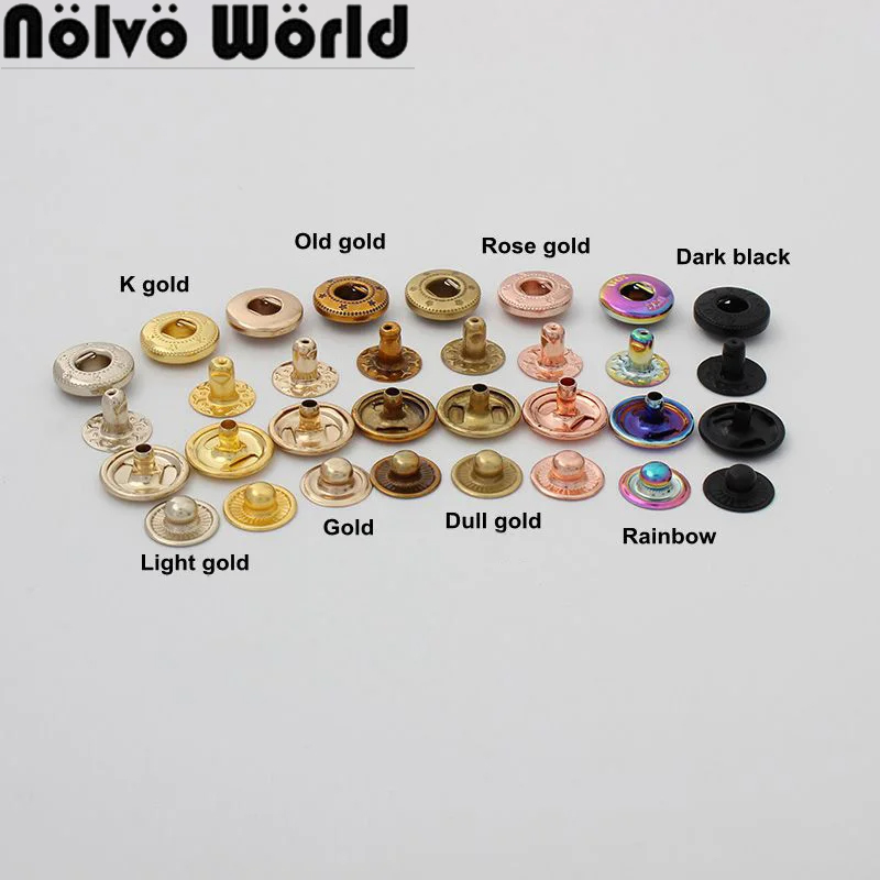 20-100 Sets Rainbow 12mm 10 Co - Snap Fastener Set recensione e prezzo