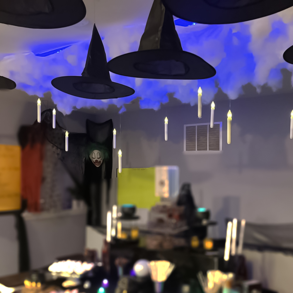 1/3pcs Halloween Witch Hat Hal - Cosplay Floating Prop recensione e prezzo