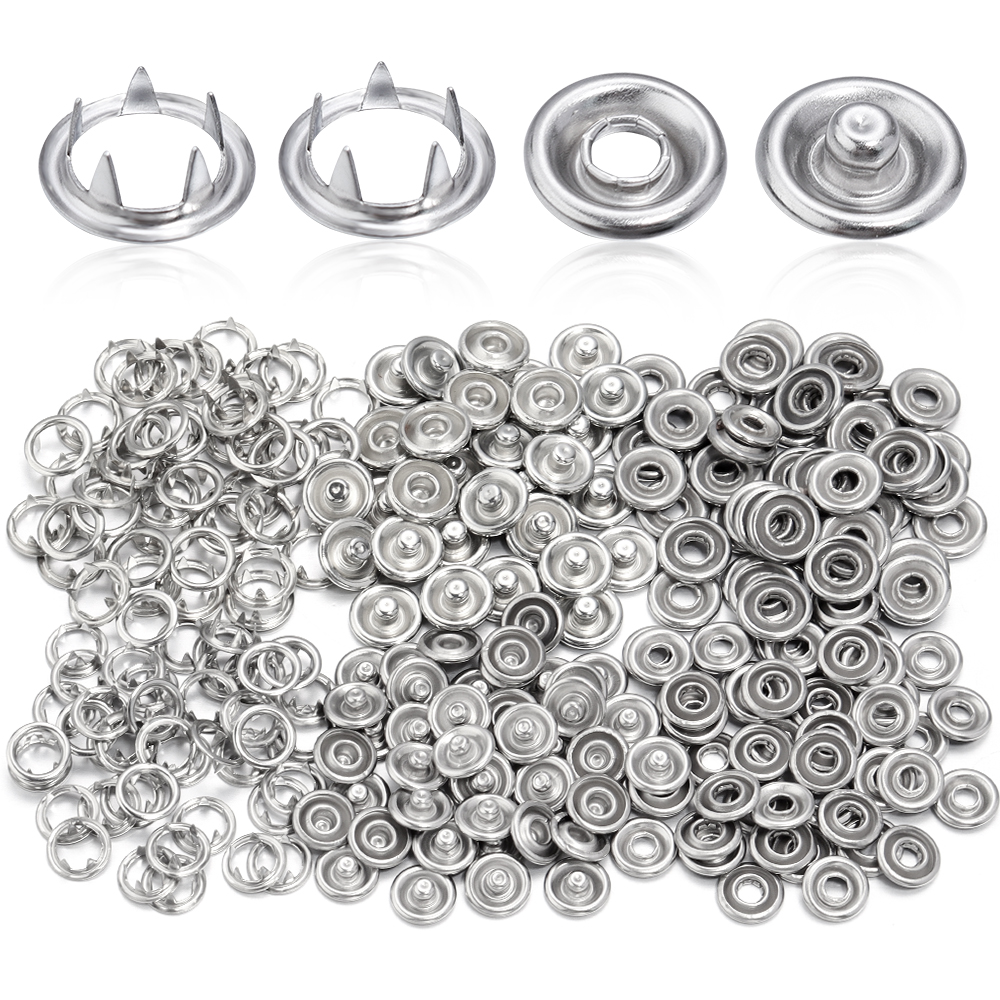 SAUVOO 50sets Iron Snap Button - Snap Fastener Set recensione e prezzo