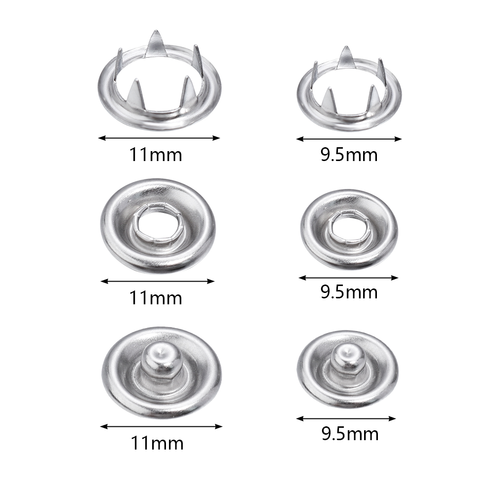 SAUVOO 50sets Iron Snap Button - Snap Fastener Set recensione e prezzo