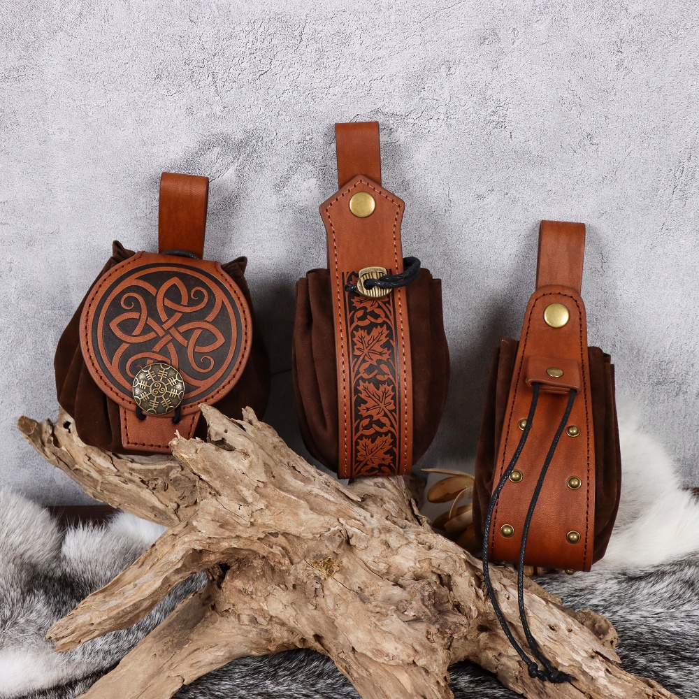 Medieval Brown PU Leather Wais - Cosplay Prop Designer recensione e prezzo