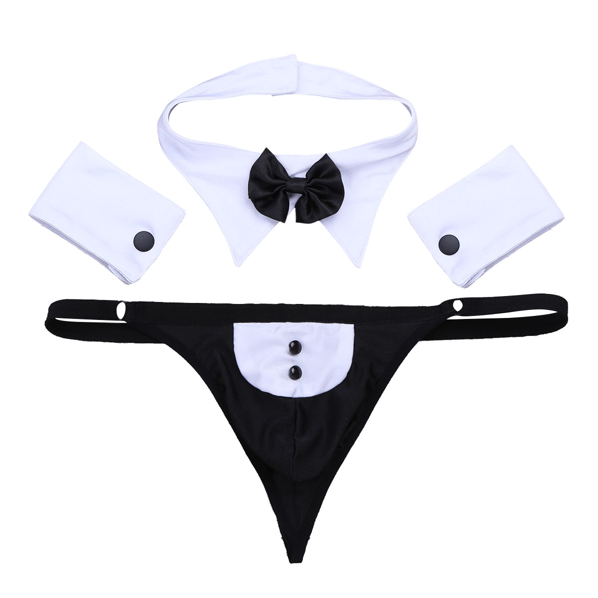 Men Cosplay Waiter Lingerie Se - Cosplay Prop Bow recensione e prezzo