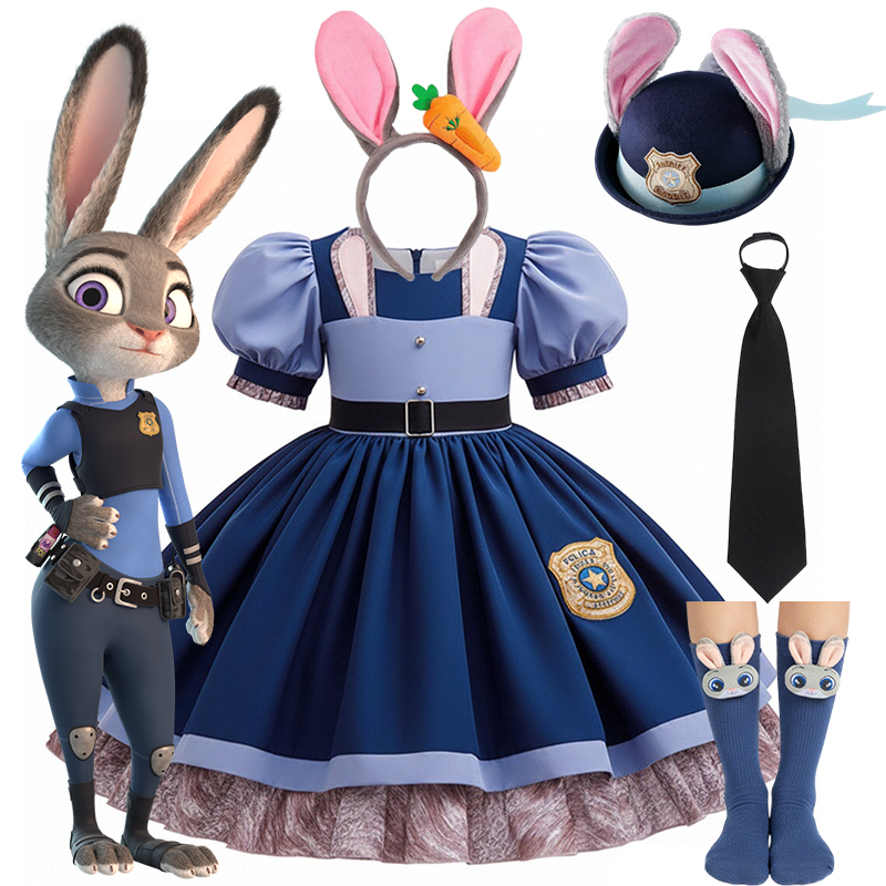 Girl Cosplay Disney Judy Hopps - Cosplay Prop Bow recensione e prezzo