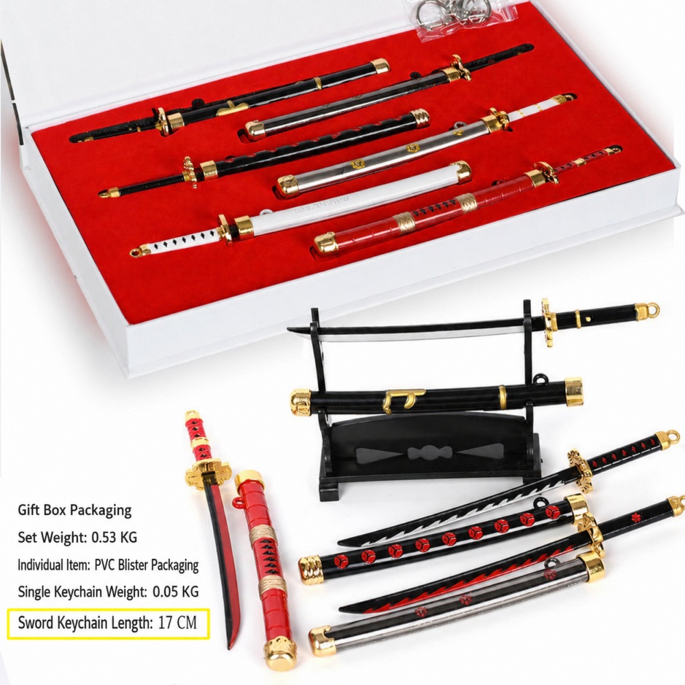 Anime One Piece Zoro Sword Key - Cosplay Prop Katana recensione e prezzo