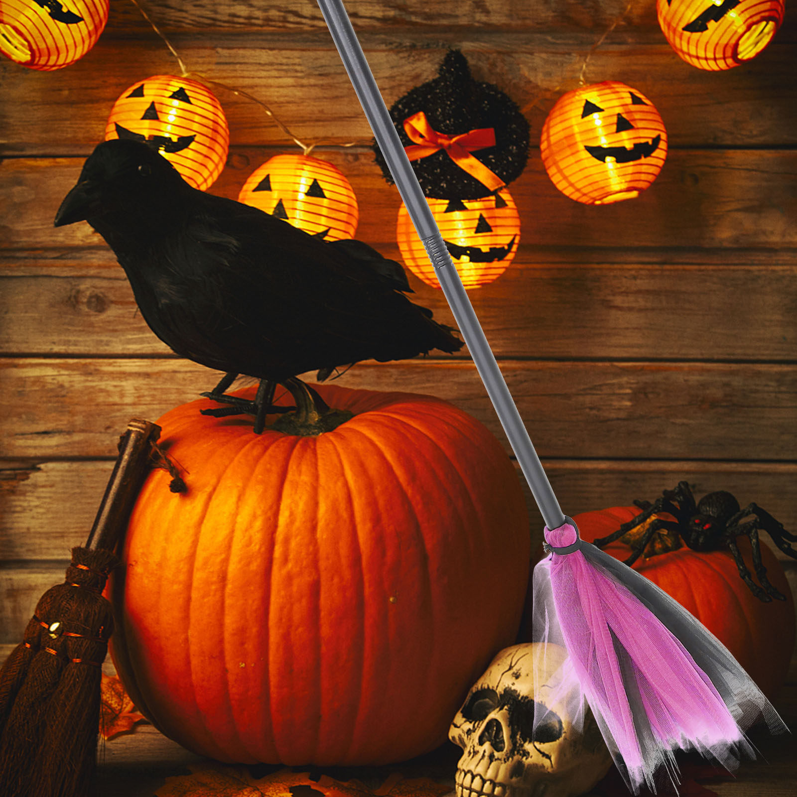 Witch Broom Halloween Decorati - Easy Cosplay Prop recensione e prezzo