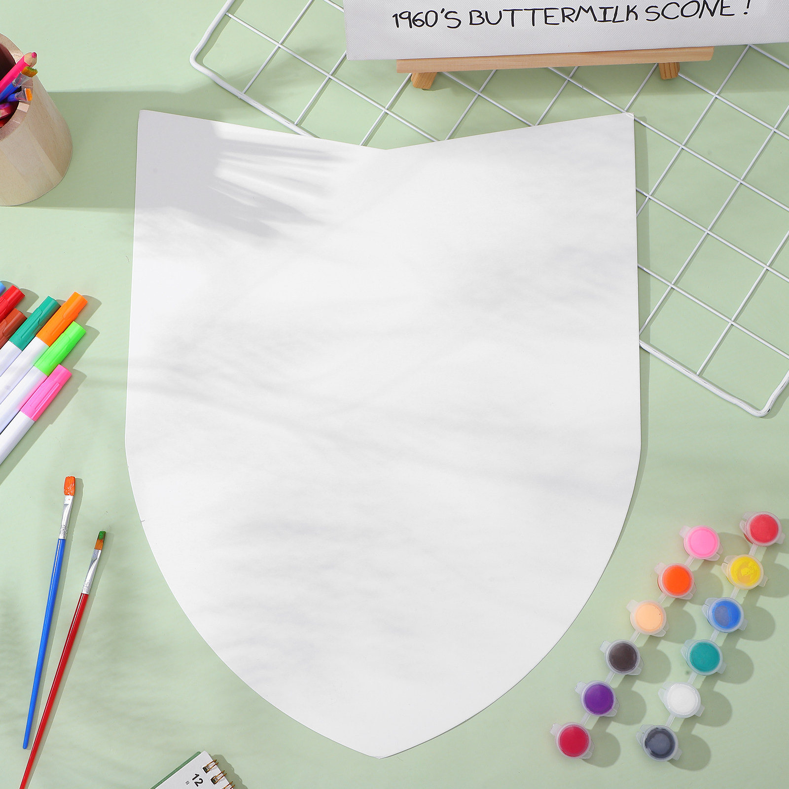 1Set DIY Blank Play Shield for - Cosplay Prop Painting recensione e prezzo