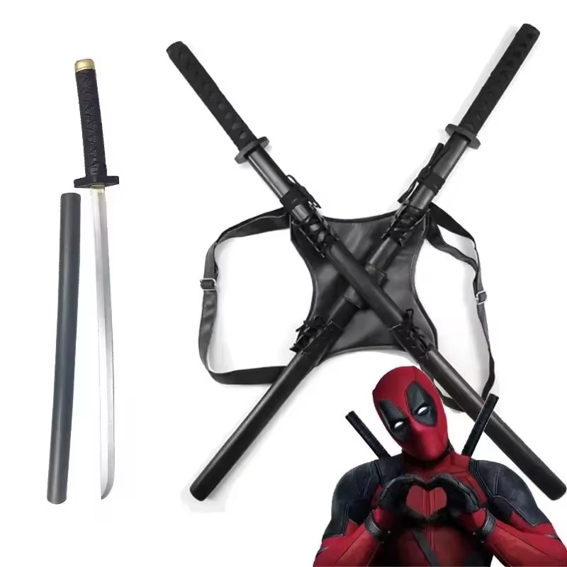 2025 New 61cm Deadpool Katana  - Cosplay Prop Katana recensione e prezzo