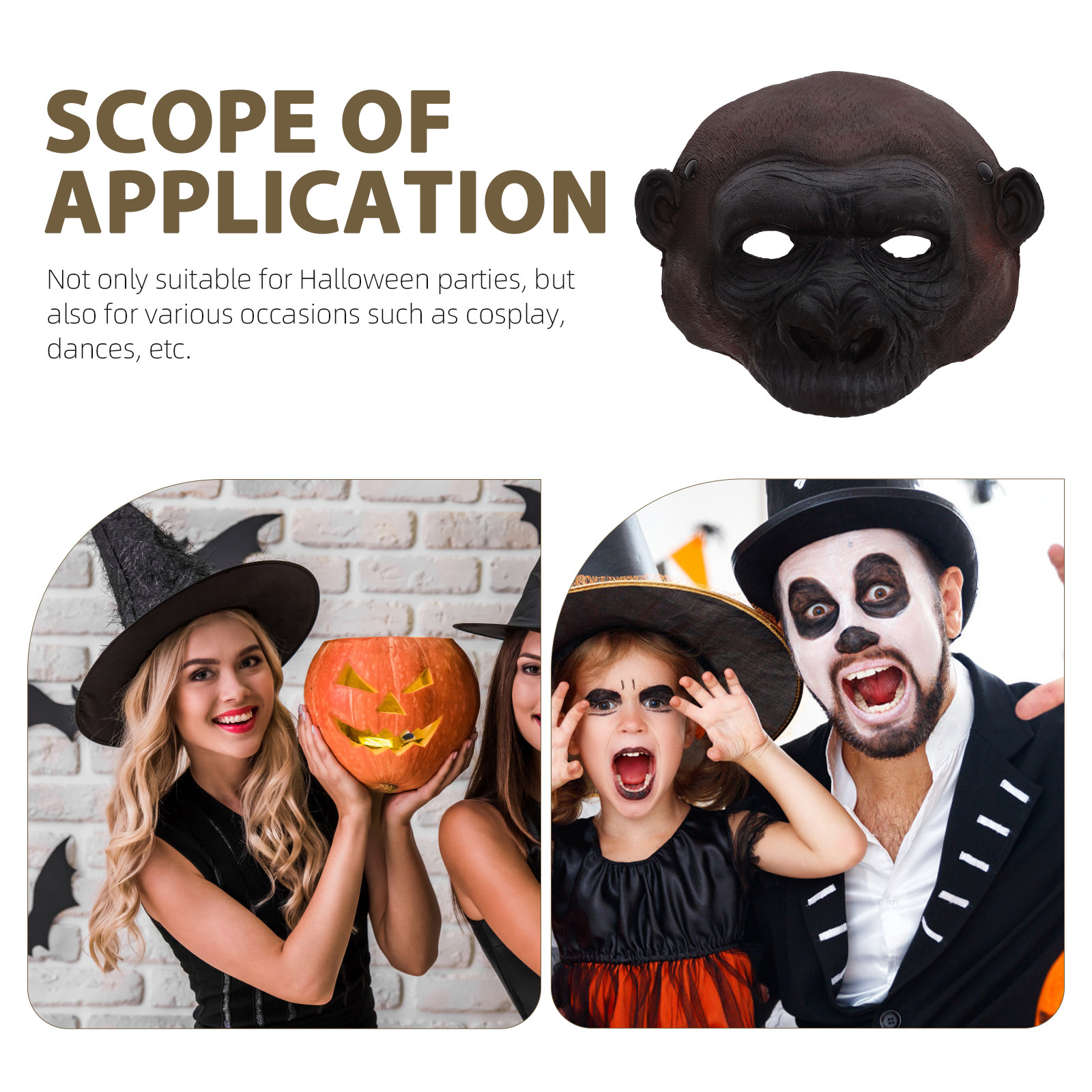 Carnival Gorilla Halloween Mas - Cosplay Prop Designer recensione e prezzo