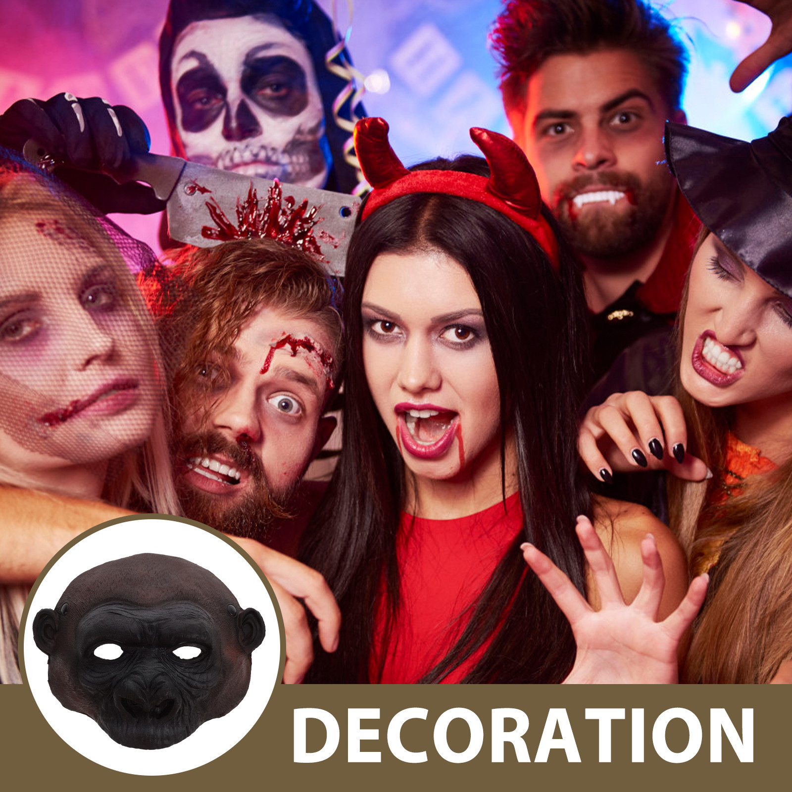 Carnival Gorilla Halloween Mas - Cosplay Prop Designer recensione e prezzo