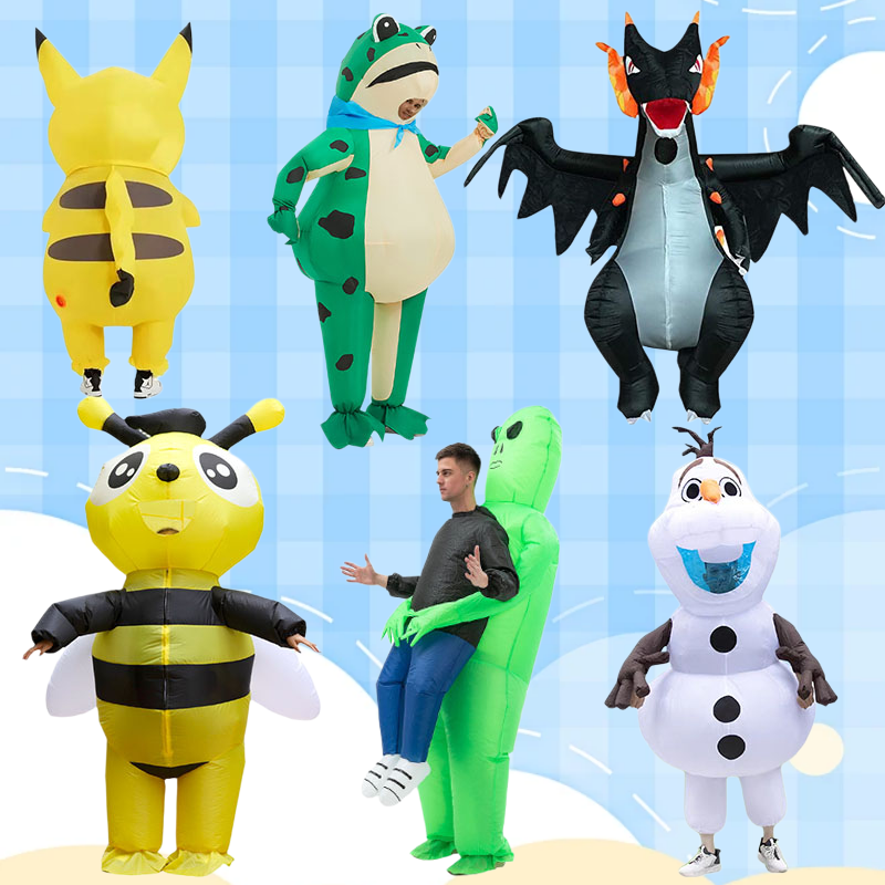 Adult Inflatable Costume Flame - Cosplay Flame Prop recensione e prezzo