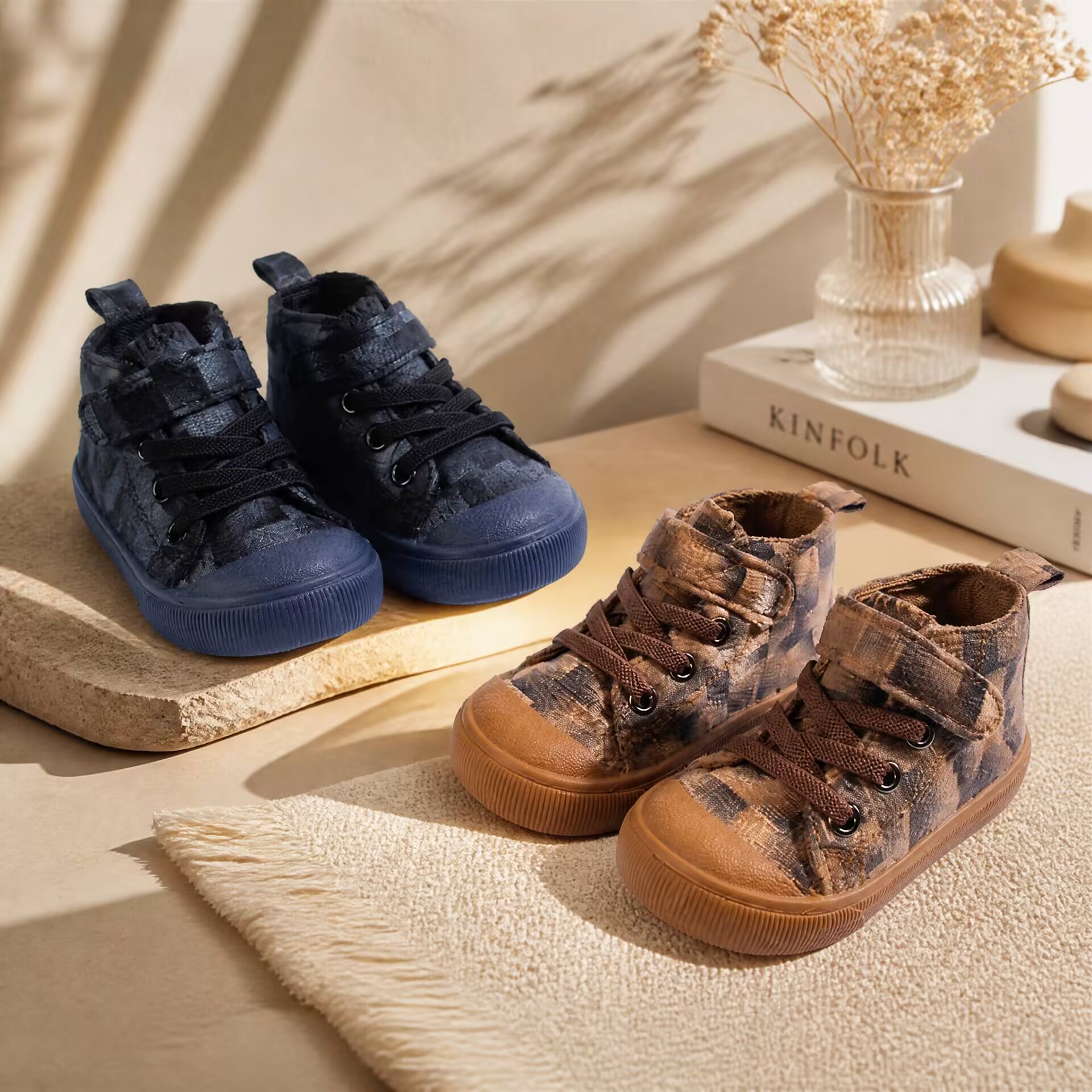 Spring and Autumn High-top Sho - Velcro Hook Loop recensione e prezzo