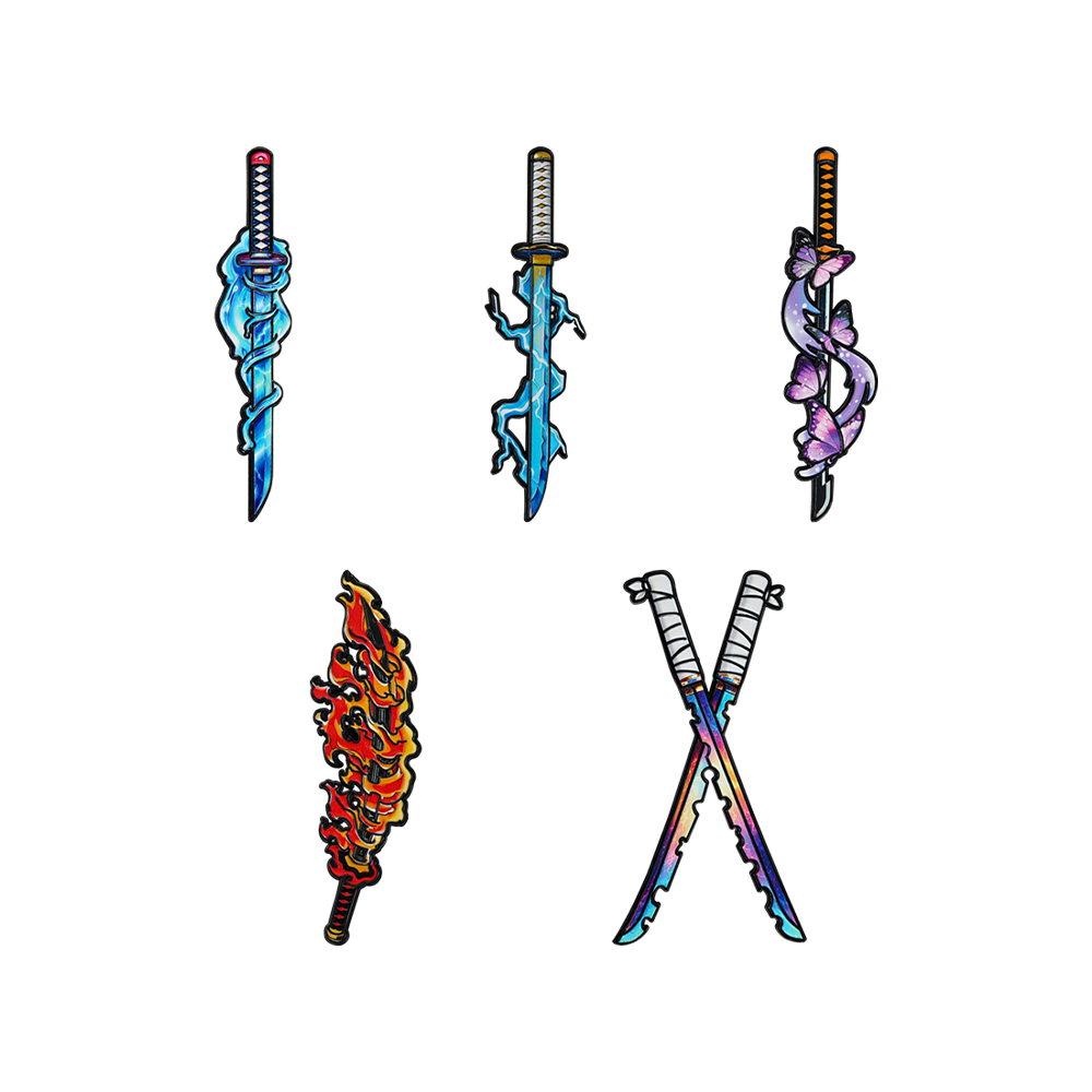 5pcs Demon Slayer Nichirin Swo - Cosplay Prop Dagger recensione e prezzo