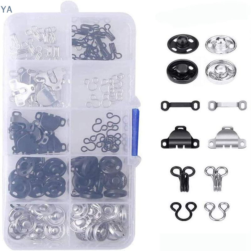 [YA]Sewing Hooks And Eyes Set  - Snap Fastener Set recensione e prezzo