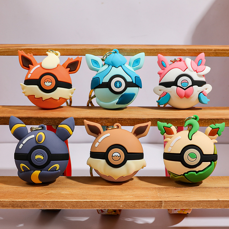 Poke Ball Keychain Set PVC Pok - Pokeball Cosplay Prop recensione e prezzo