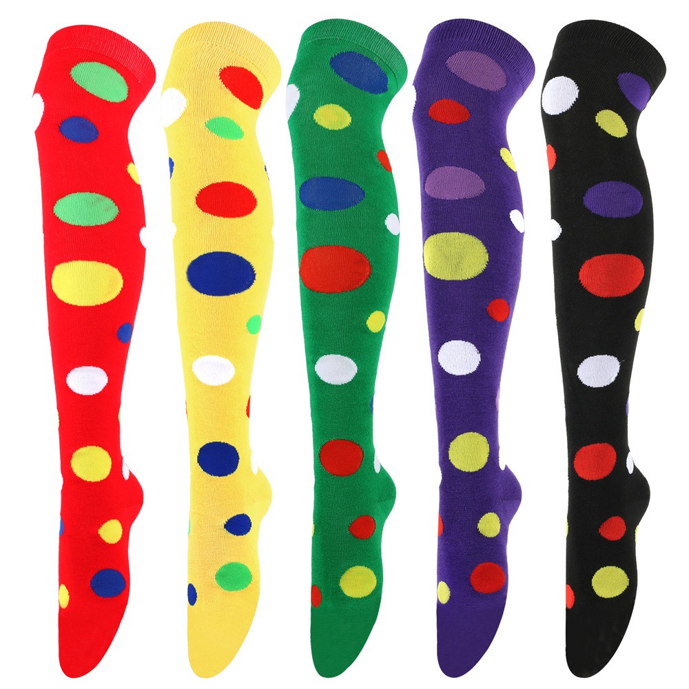 Cartoon Polka-dot Cow Stocking - Cosplay Prop Designer recensione e prezzo