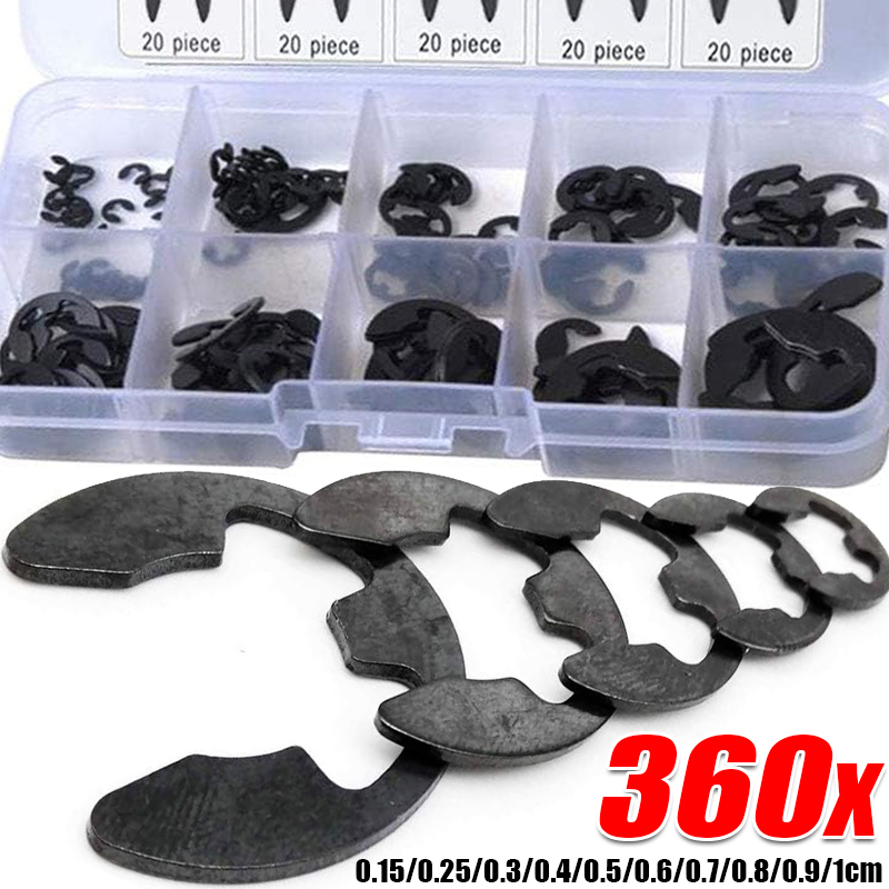 Stainless Steel E-Clips Extern - Snap Fastener Set recensione e prezzo