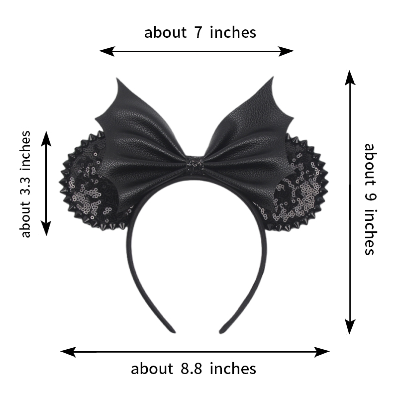 NEW Halloween Mouse Ears Headb - Cosplay Prop Bow recensione e prezzo
