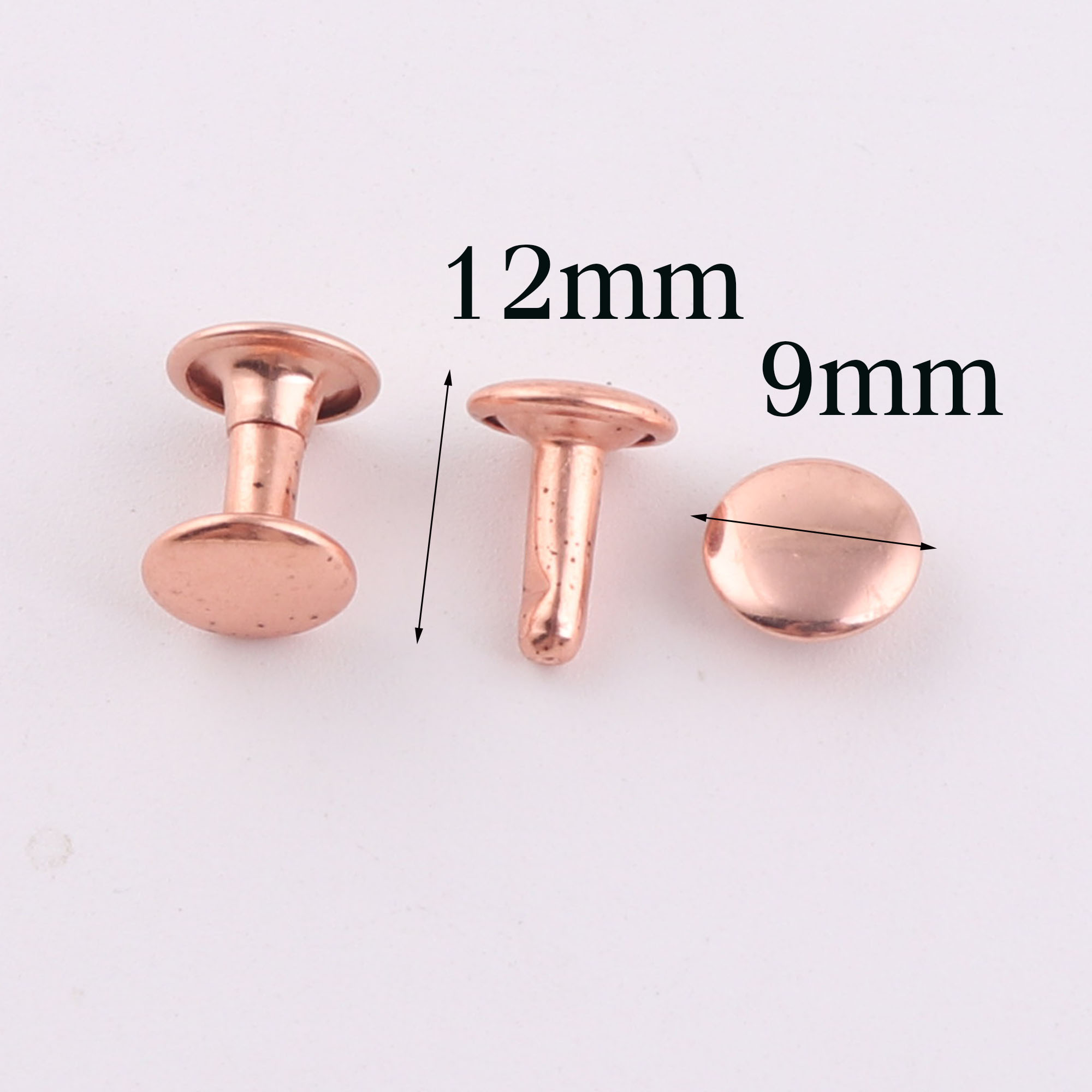 100 Sets Double Cap Rivets,Ros - Snap Fastener Set recensione e prezzo