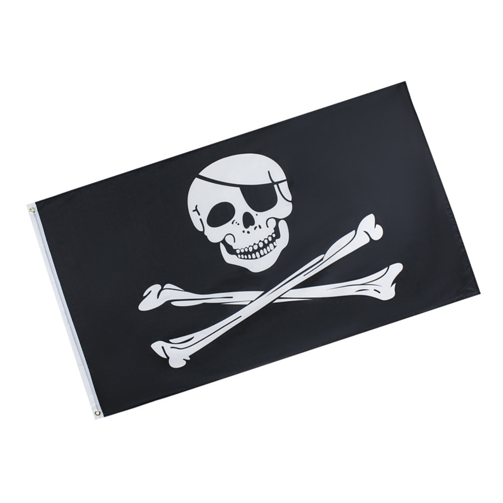 2pcs Pirate Flags Scary Skull  - Easy Cosplay Prop recensione e prezzo