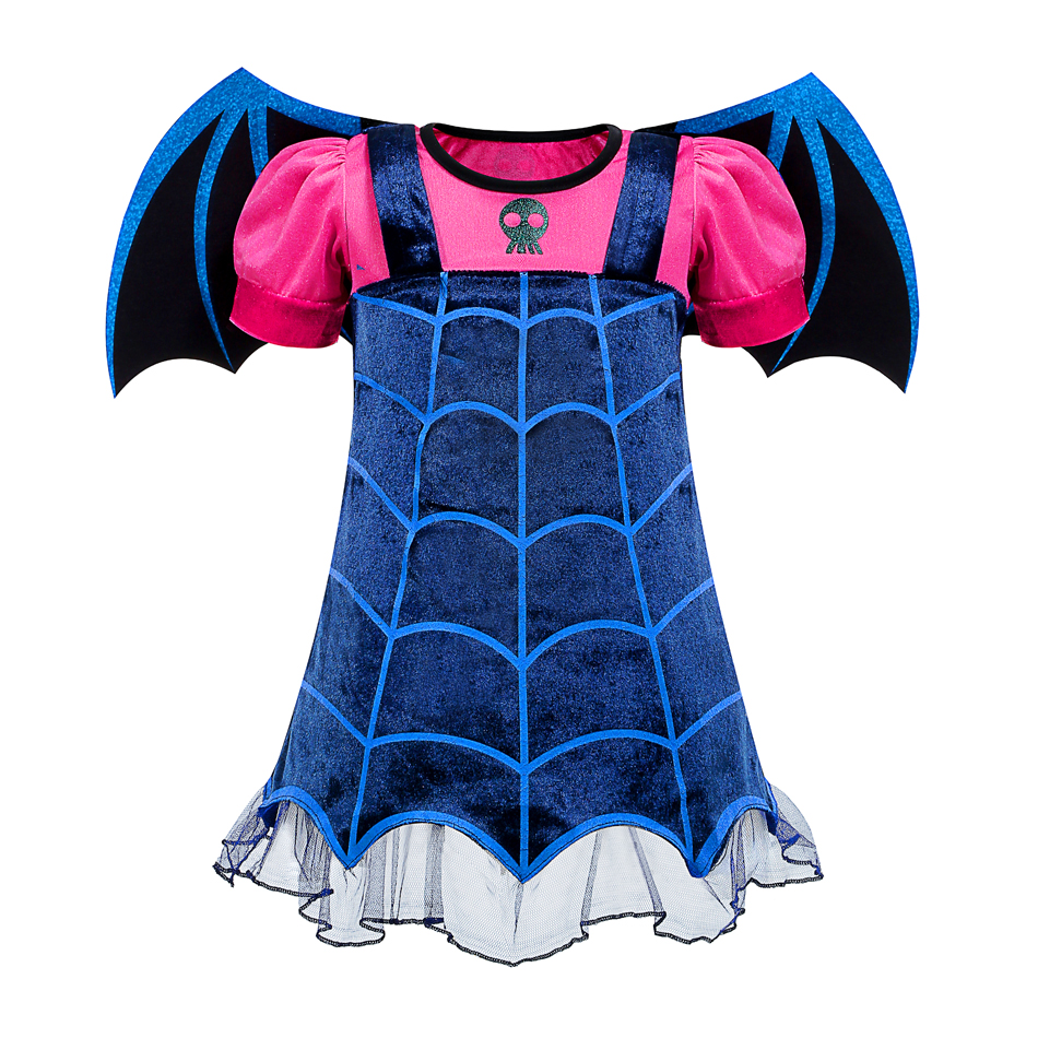 Girls Junior Vampirina Dress w - Cosplay Bat Prop recensione e prezzo