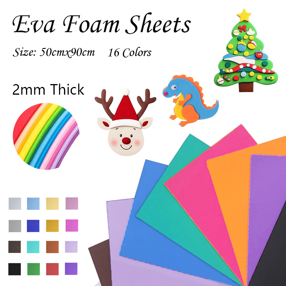 16 Colors Colorful EVA Foam Sh - Cosplay Props Eva Foam recensione e prezzo