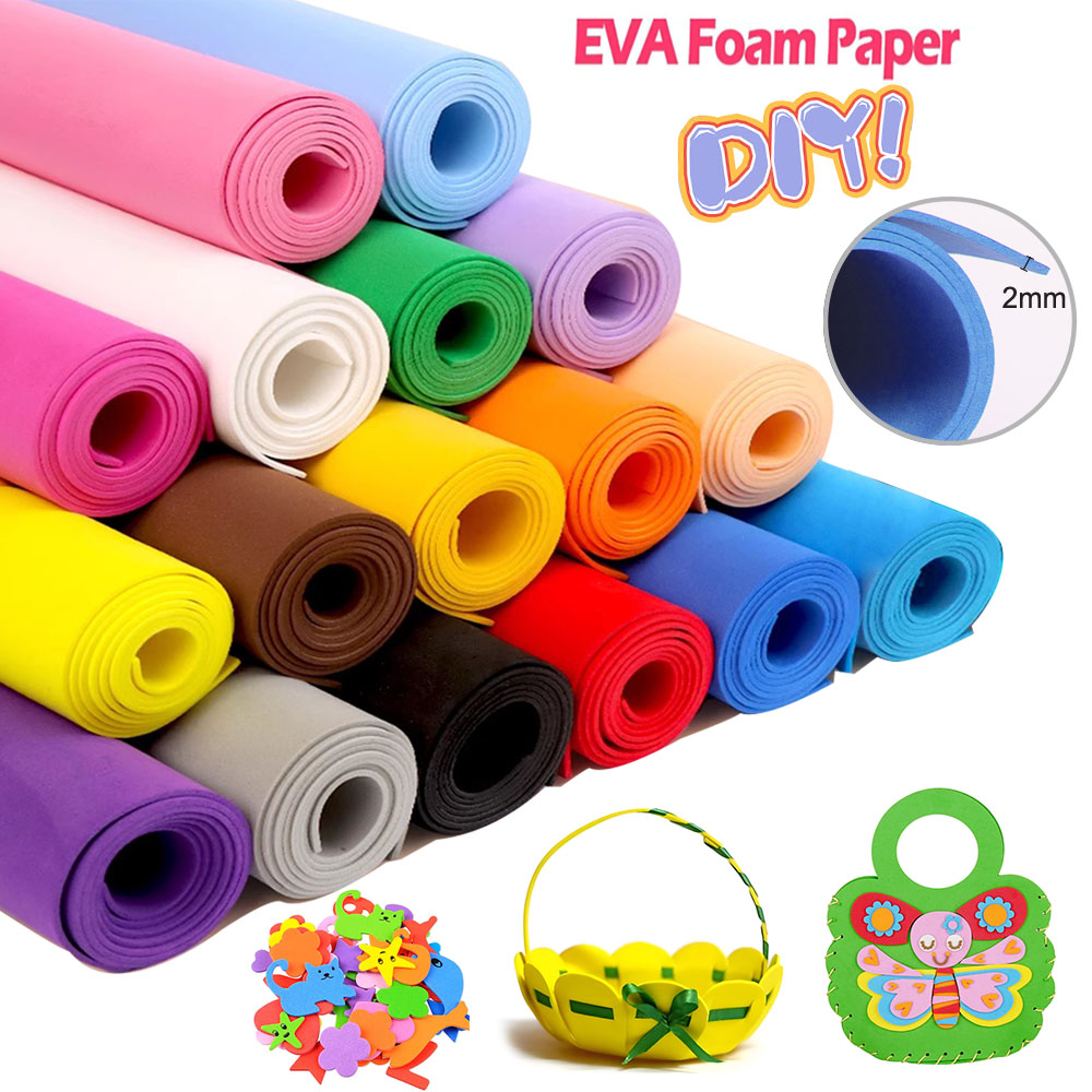 Thick 2mm Colorful EVA Foam Sh - Cosplay Props Eva Foam recensione e prezzo