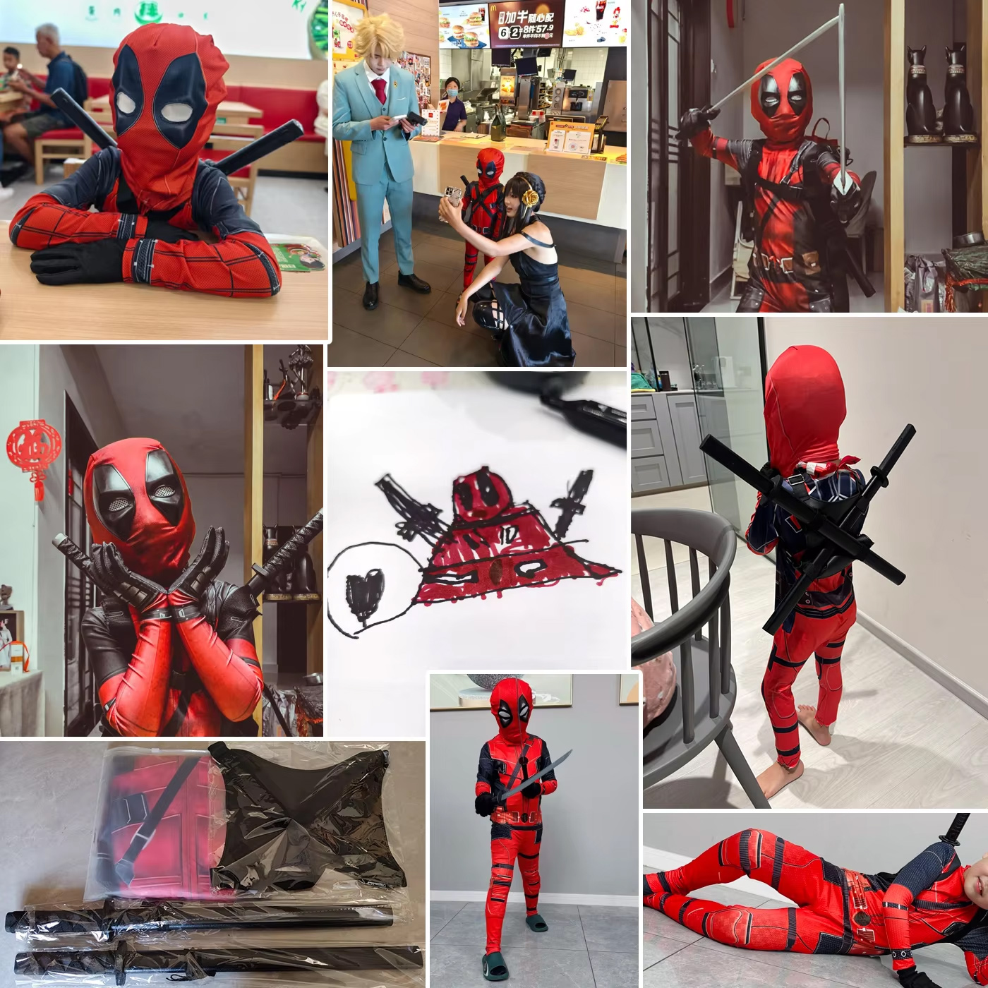 Good Quality Cosplay Deadpool  - Cosplay Prop Dagger recensione e prezzo