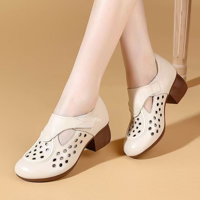 Women's Summer New Leather Hol - Velcro Hook Loop recensione e prezzo