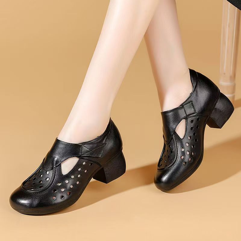 Women's Summer New Leather Hol - Velcro Hook Loop recensione e prezzo