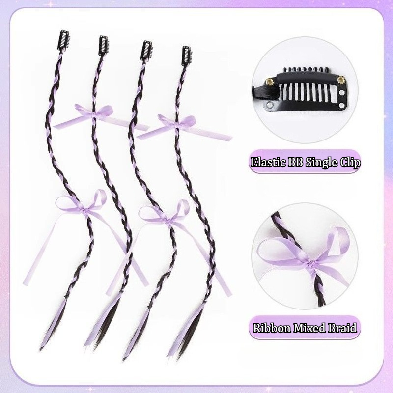 2/4PCS Ribbon Bow Boxing Braid - Cosplay Prop Bow recensione e prezzo