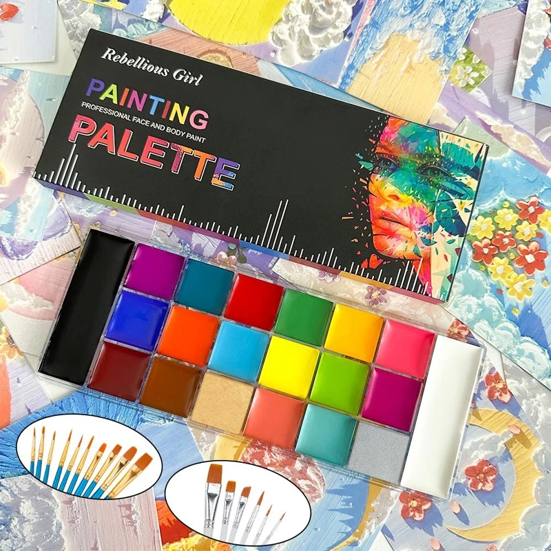 20 Colors Face Body Oil Painti - Cosplay Prop Paint recensione e prezzo