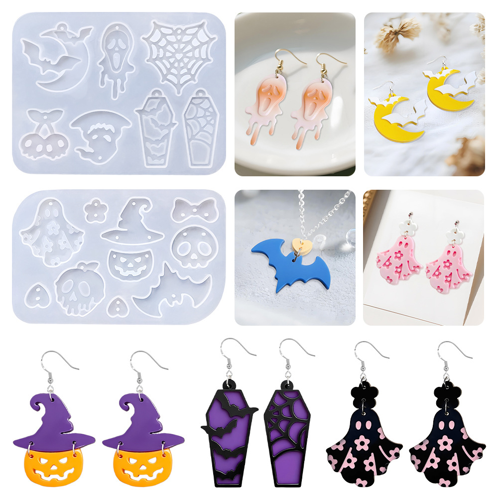 Gothic Earring Silicone Mold D - Cosplay Bat Prop recensione e prezzo