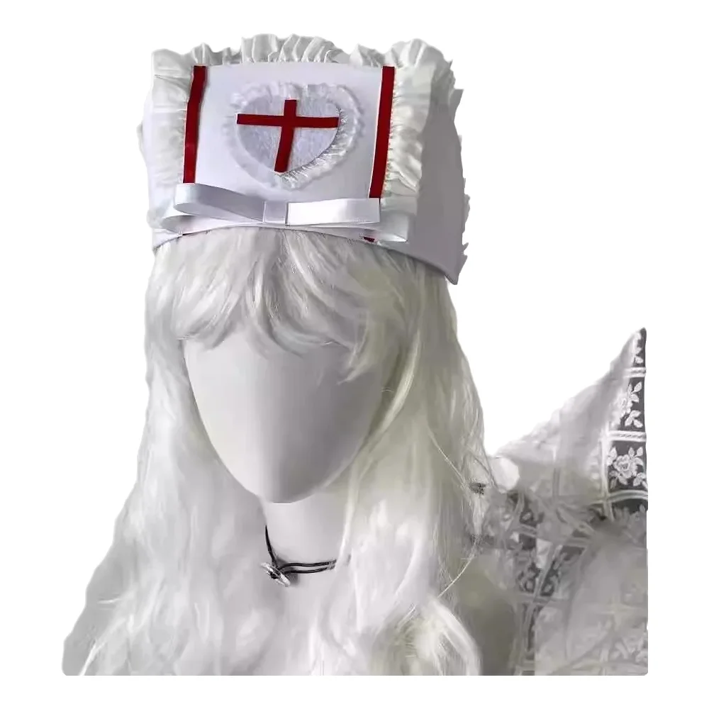 Cosplay nurse cap hat Accessor - Cosplay Prop Bow recensione e prezzo