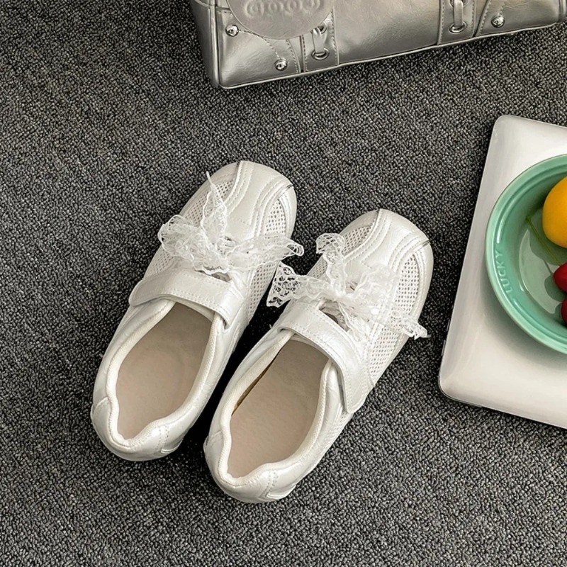 Women Casual Shoes Silver Retr - Velcro Hook Loop recensione e prezzo